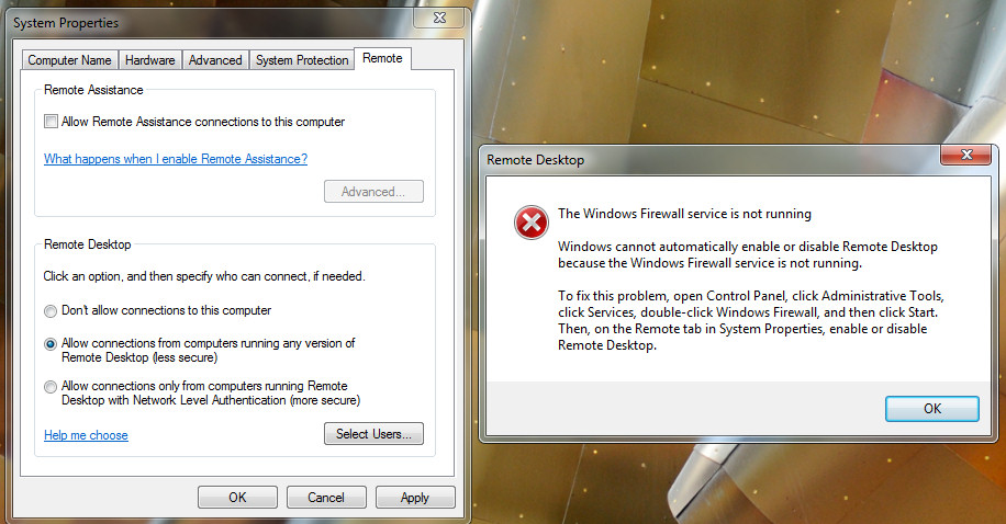 Windows 7 Dumbing Down